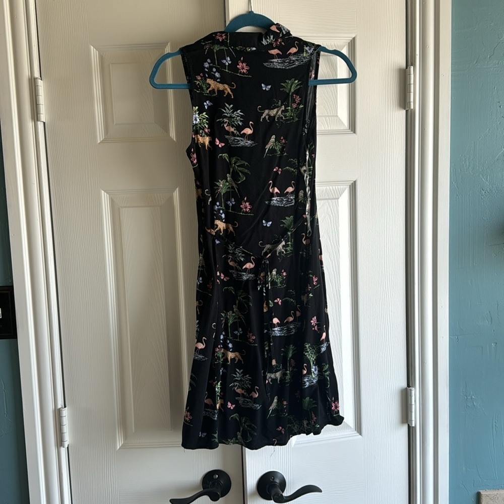 Button Front Mini Dress - Picture 3 of 3